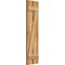 Ekena Millwork Spaced Board-n-Batten Shutters w/Z-Bar, Rough Sawn Western Red Cedar, 11 1/4W x 43H, PR RBS06Z11X043RWR - alternate 4